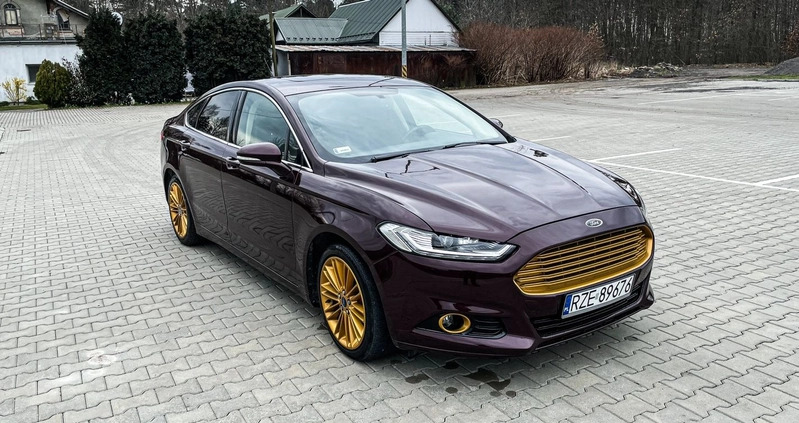 Ford Fusion cena 33500 przebieg: 229840, rok produkcji 2013 z Koluszki małe 326